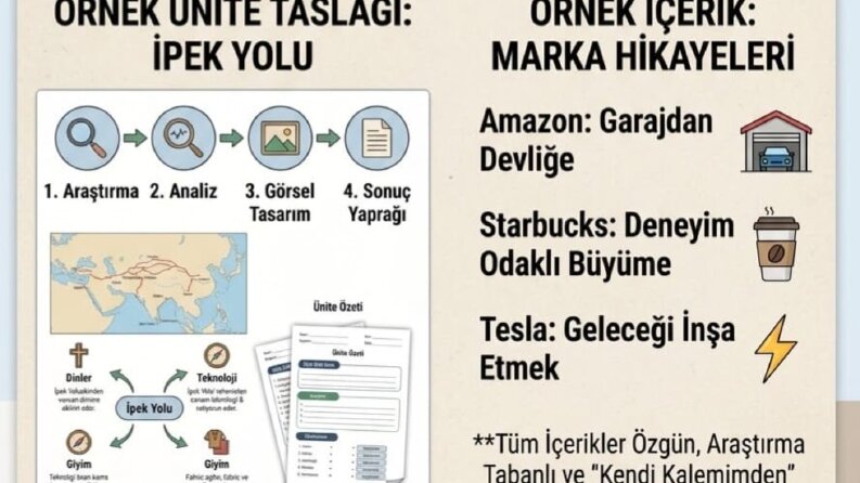 Sosyal Bilgiler Ünite Analizi ve İçerik Taslağı