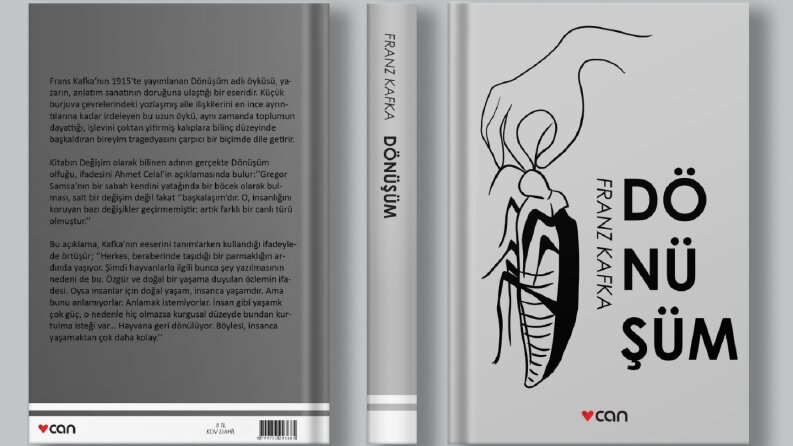Kafka/Dönüşüm- Kitap Kapağı Tasarımı