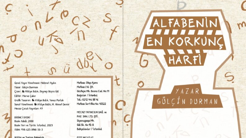 Kapak Tasarımı - Alfabenin En Korkunç Harfi