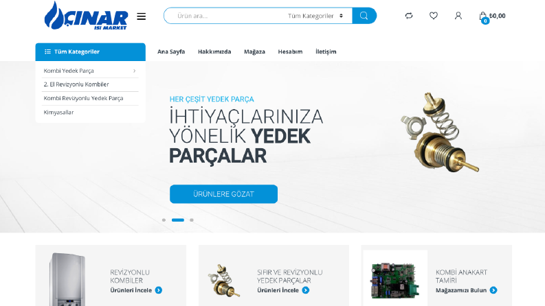 Kombi Yedek Parça ve Kart Tamiri Servisi | Çınar Elektronik