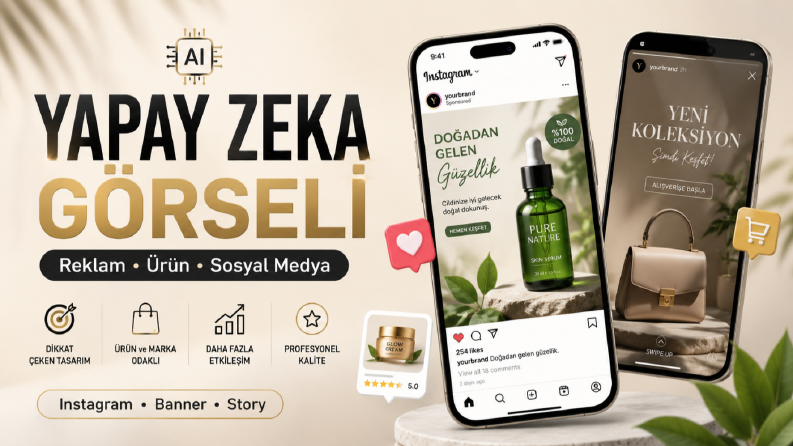 Reklam görseli, sosyal medya içeriği 
