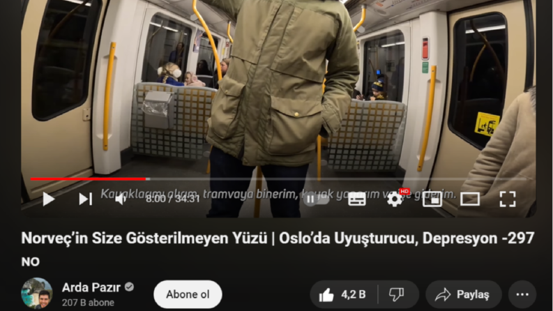 Youtube videosu altyazı gömme işlemi