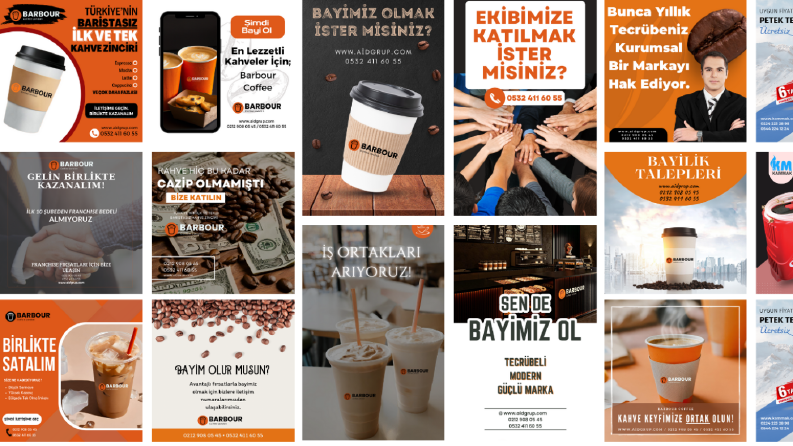 Kahve Dükkanı - Freelancer İlanı Tasarımı
