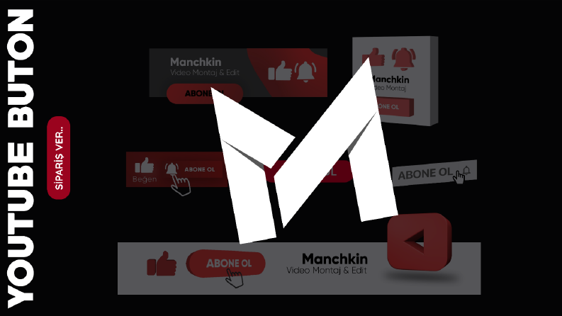 YouTube Abone Buton Tasarımları