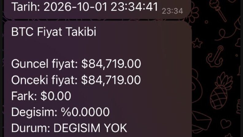 Web Veri Takip ve Telegram Bildirim Botu