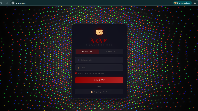 AZAP • Real-Time Multiplayer Oyun Geliştirme