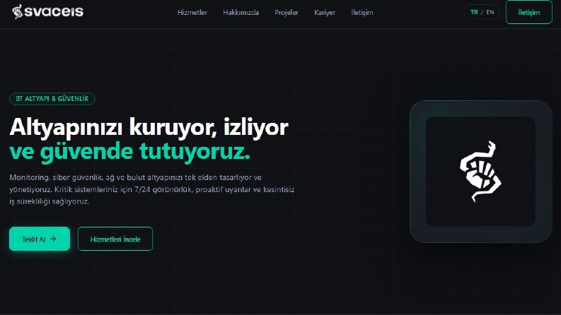 Svaceis - Web Sayfası