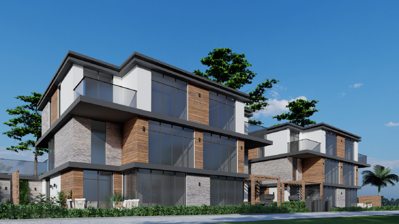 Konut Sitesi Tasarımı / Görselleştirme - Render