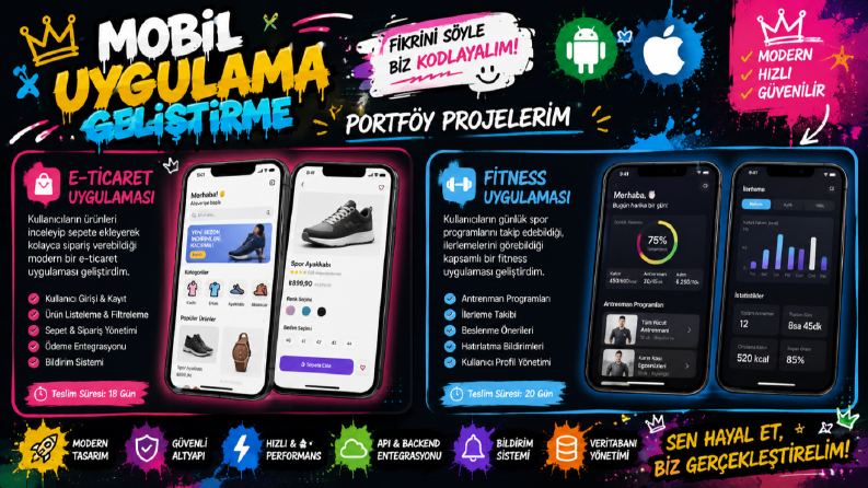 Profesyonel Mobil Uygulama Tasarımı ve Geliştirme