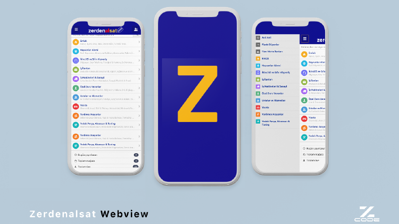 Zerdenalsat | Webview | Android & iOS