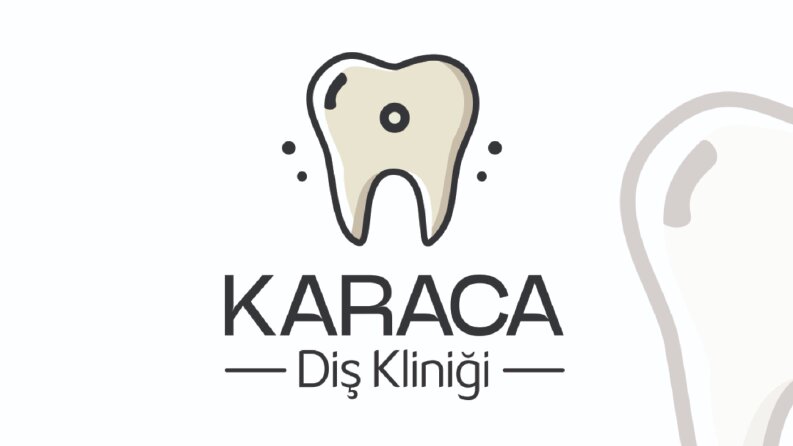 Karaca Diş Kliniği Logo Tasarımı ve Mockup Çalışması