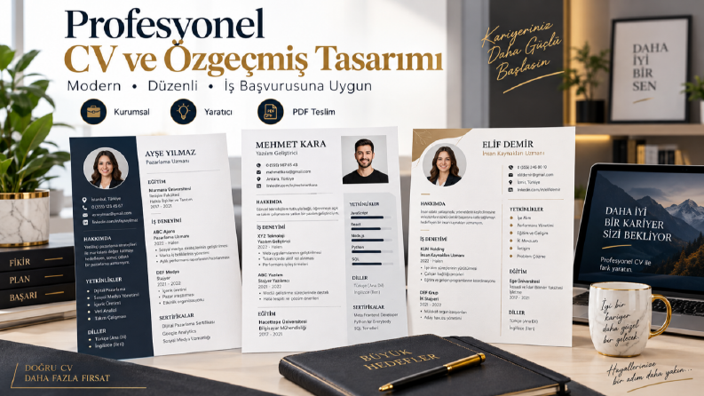 CV ve Özgeçmiş Tasarımı