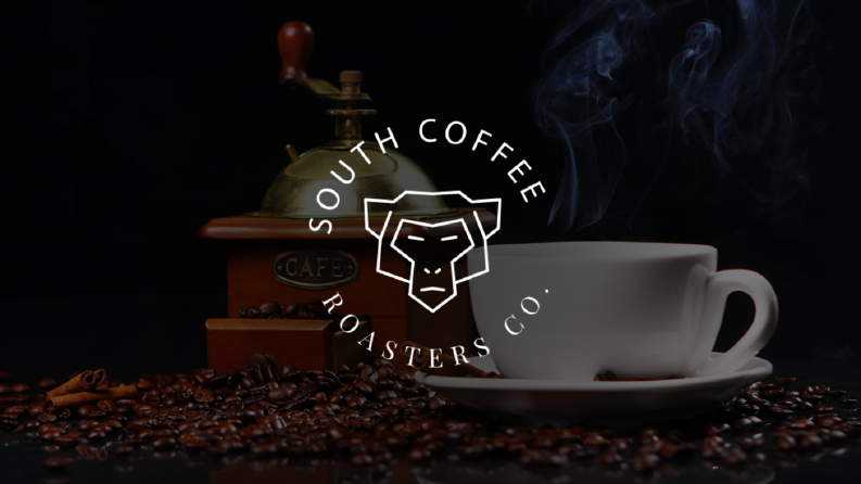 South Coffe Roasters logo tasarımı