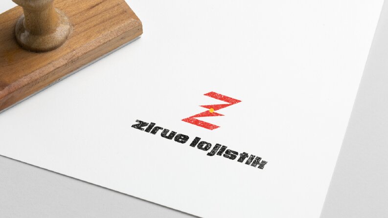 zirve lojistik logo tasarımı ve mock up
