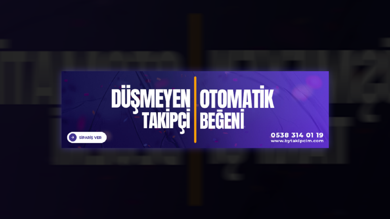 Takipçi Sitesi İçin Banner Tasarımı