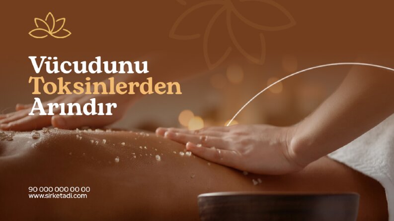 Masaj Salonu & Spa Banner Örneği