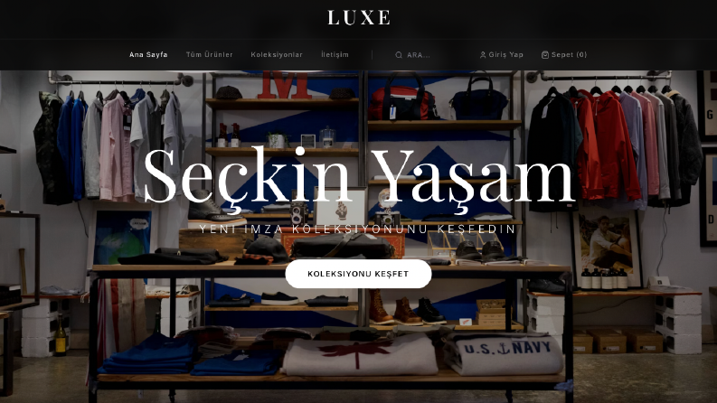 LUXE- Konsept Tasarım