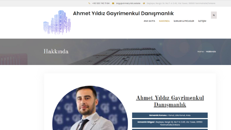 Emlak Danışmanlığı Sitesi