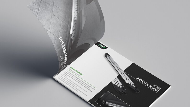 Arp Otomotiv Katalog Tasarımı