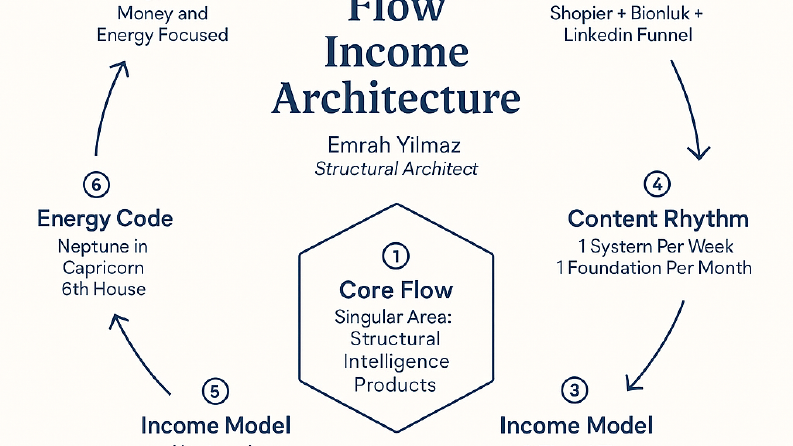 Structural Flow Income Architecture – Sistem Diyagramı