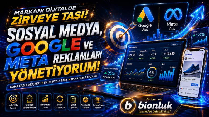 Google ve Meta Reklamlarınızı Satışa Dönüştüren Profesyonel 