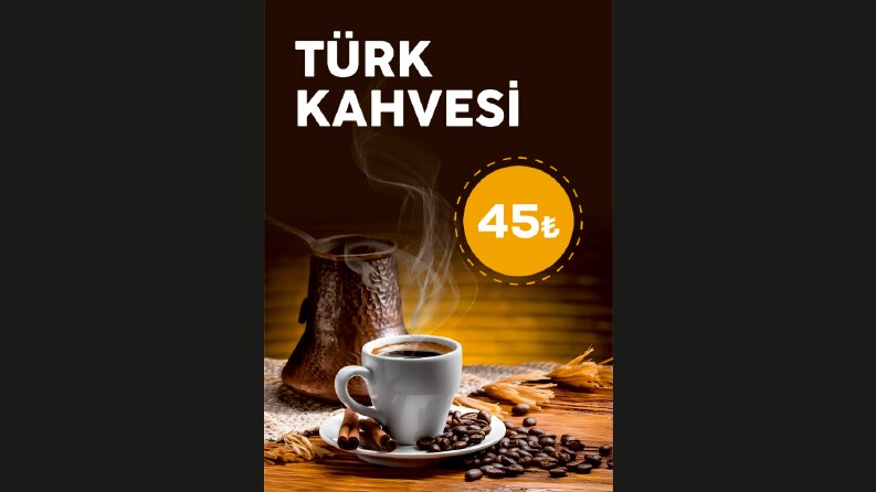 Türk Kahvesi 2. Afiş