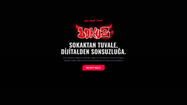 d9kuz - Modern Web Sitesi