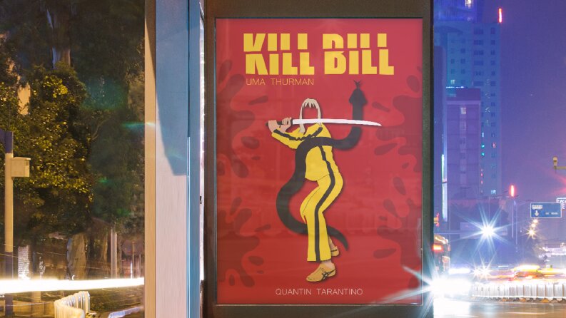 Kill Bill Afiş Tasarımı