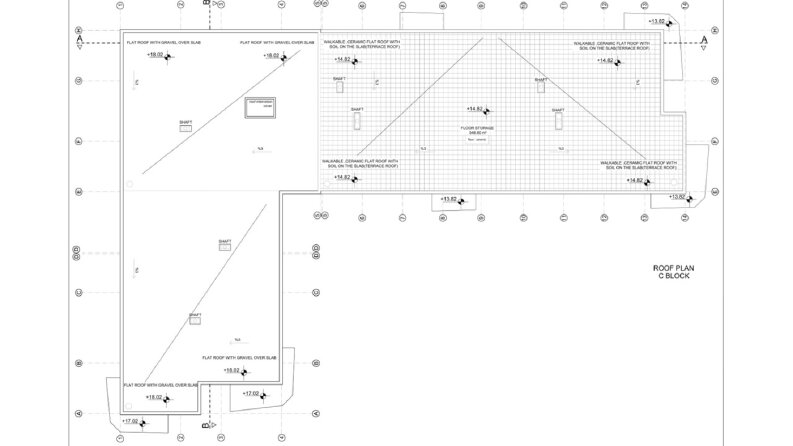 plan, kesit, görünüş , detaylı teknik çizimler