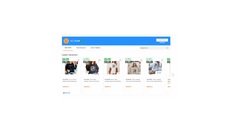 Olc Moda - Online Mağaza Açılışı ve Yönetimi