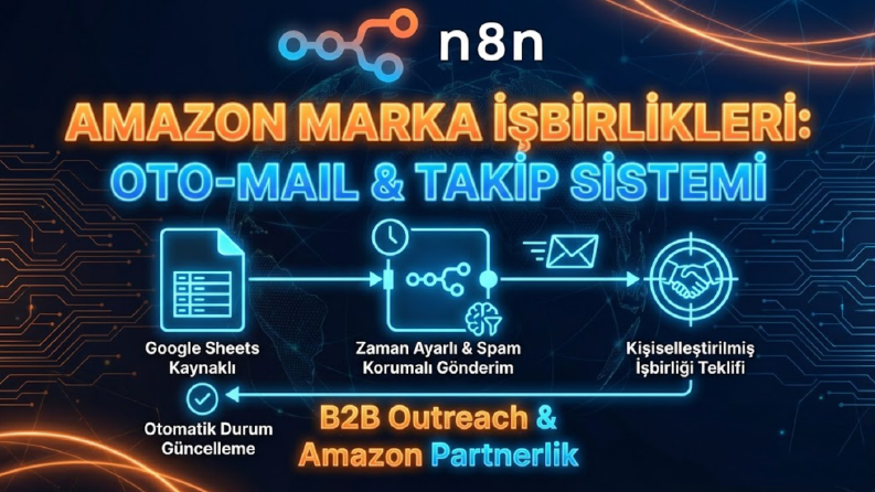 Amazon Marka İşbirlikleri: Oto-Mail & Takip Sistemi