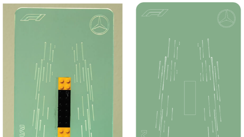 Lego Formula Araba Standı 