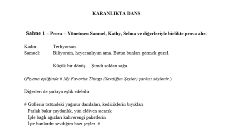 Karanlıkta Dans & Lars Von Trier