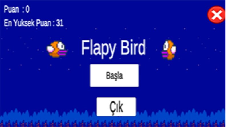 2d Flapy Bird oyunu yaptım