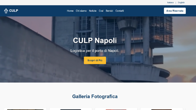 Web Sitesi Geliştirmeleri ve Medya Entegrasyonu –Culp Napoli