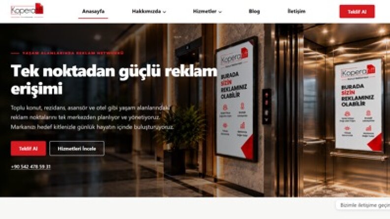 Konut Reklamları | Kurumsal Web Tasarım ve Yazılım
