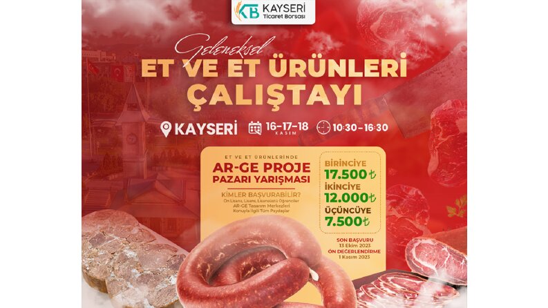 Kayseri Ticaret Borsası - Duyuru Görsel Tasarımı