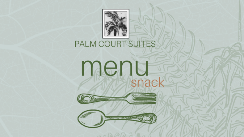 Hotel's Menu