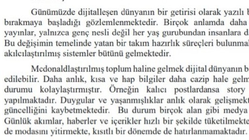 Özgün metin yazarlığı 