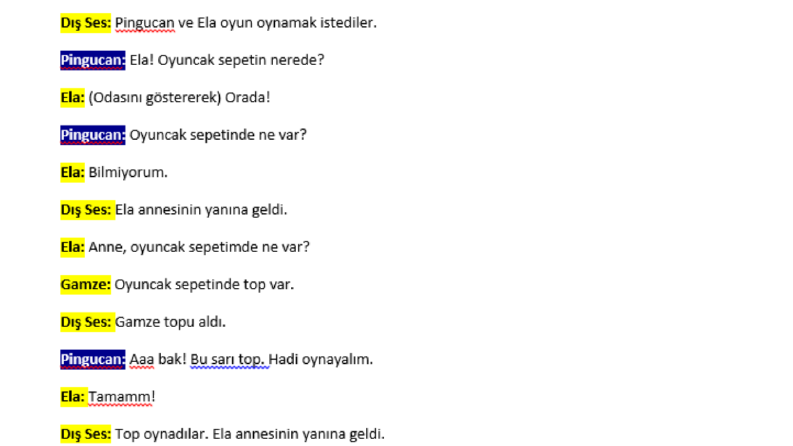 Yaratıcı-Özgün Hikayeler