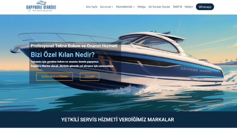 Sapphire Marine Tekne Bakım Ve Onarım