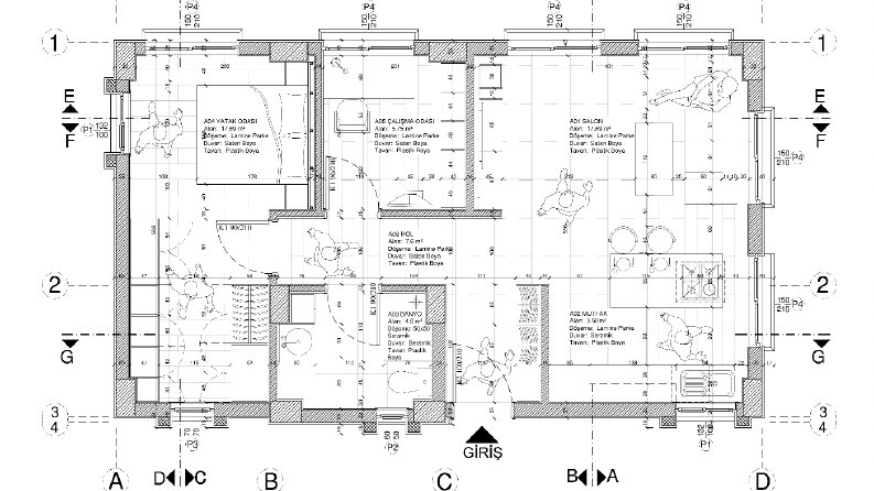 60 m² Konut Projesi 