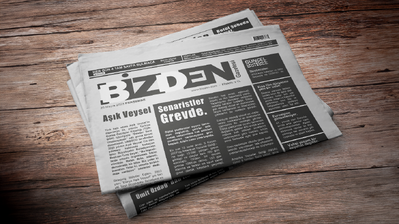 BİZDEN - Gazete Tasarımı