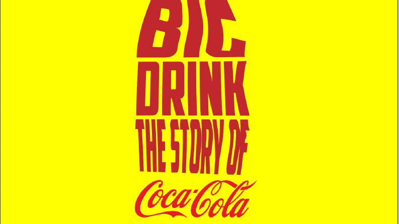 Coca Cola- Tipografik İllüstrasyon
