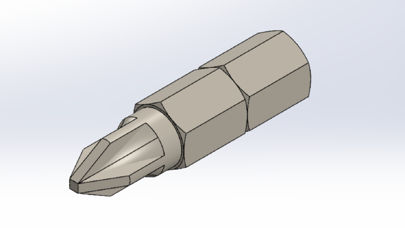 Yıldız Matkap Ucu Tasarımı- 3D Model ve Teknik Çizimi