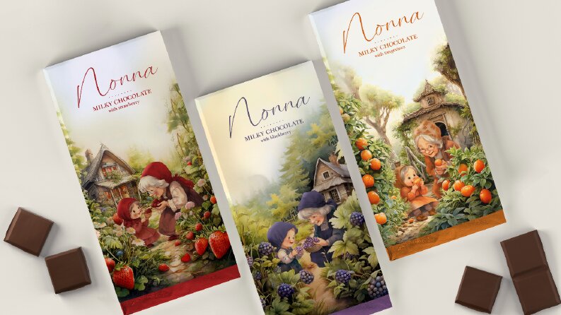 Nonna・Çikolata Markası Ambalaj Tasarımı