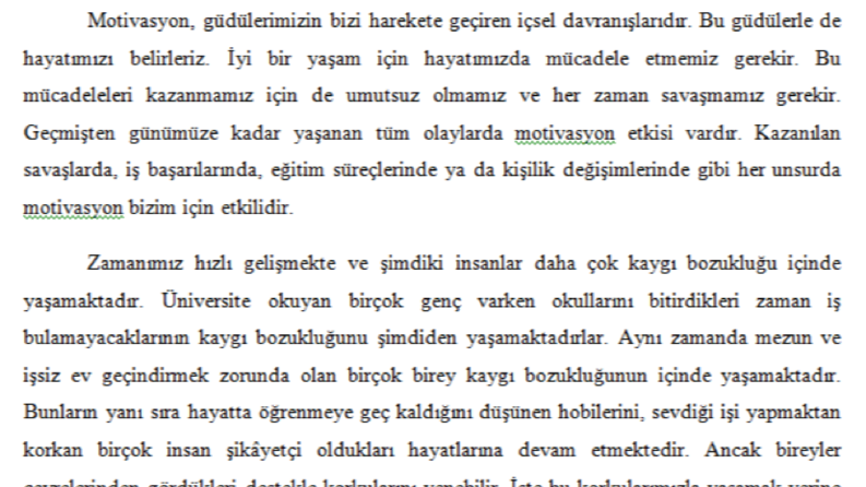 Motivasyon