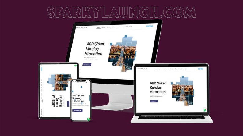 SparkyLaunch İçin Wordpress Web Tasarımı