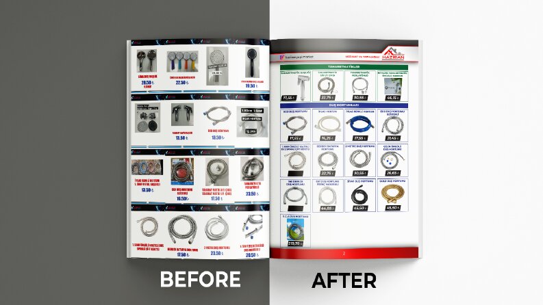 Haziran Hırdavat - Katalog Tasarımı