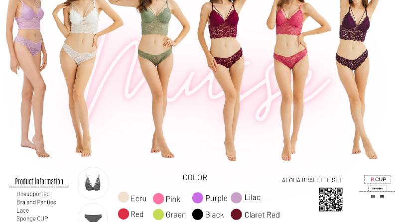 Musse Lingerie - Ürün Banner Çalışması